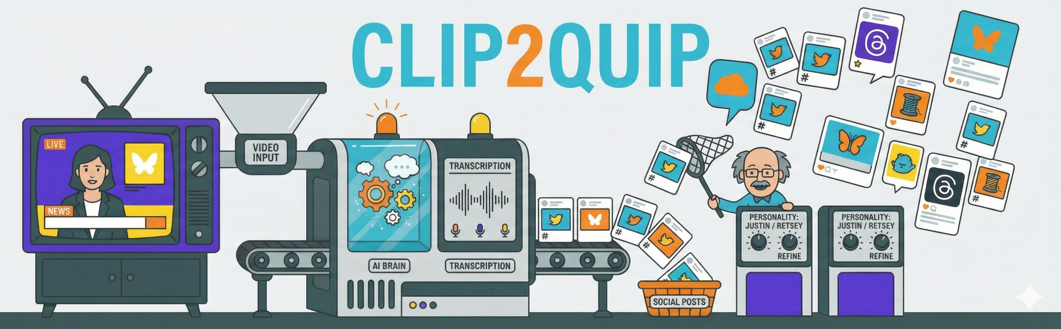 Quip2Clip